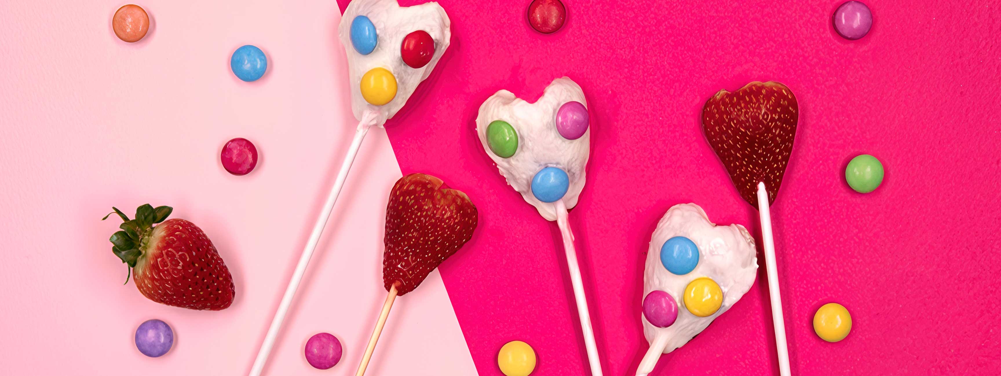 SMARTIES® Strawberry Lollipops Recipe | Nestlé Confectionery