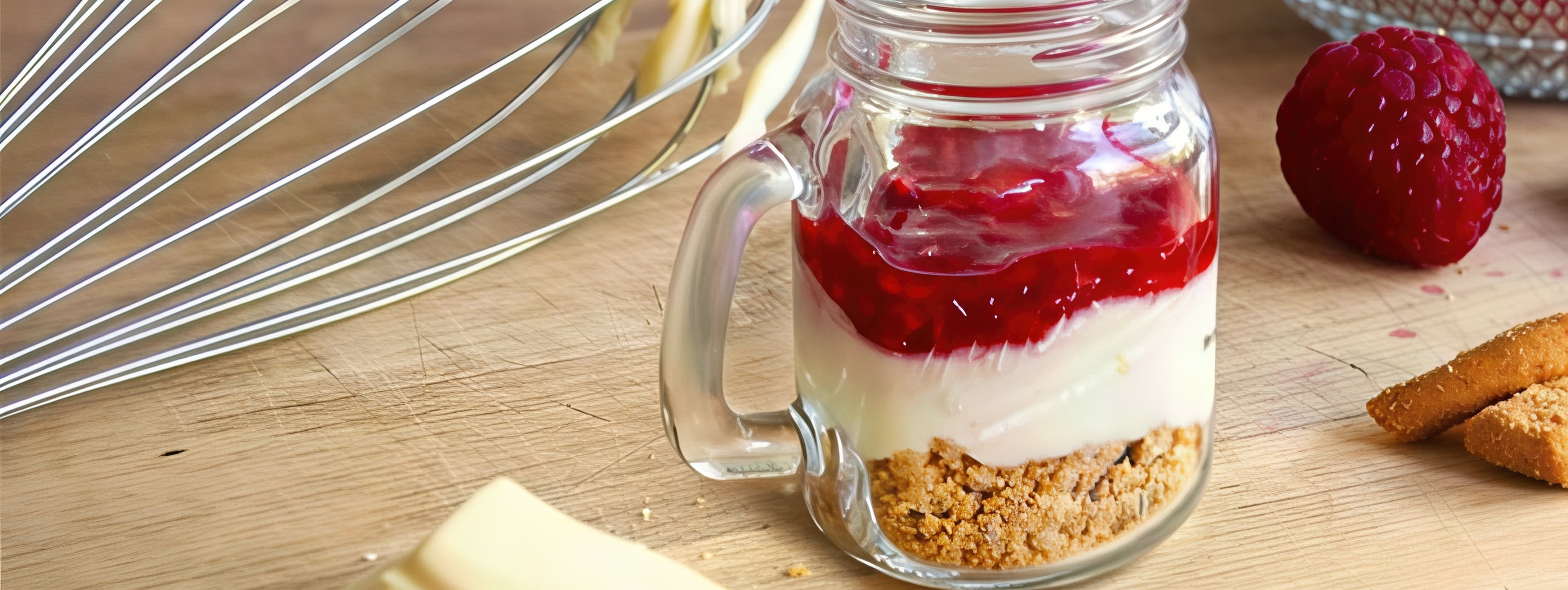 Milkybar & Raspberry Mini Cheesecake Pots | Nestlé Confectionery