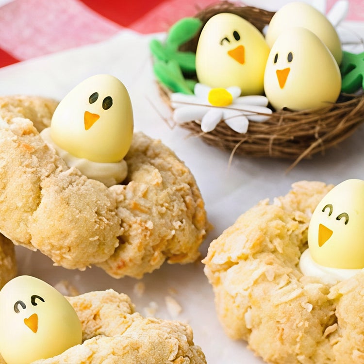 Milkybar Bird's Nest Easter Cookies - Mobile