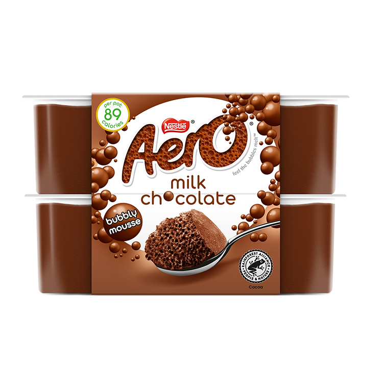 Aero Milk Chocolate Mousse 4x59g - Mobile