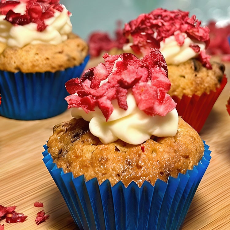 Cranberry and Milkybar® Mini Muffins - Mobile