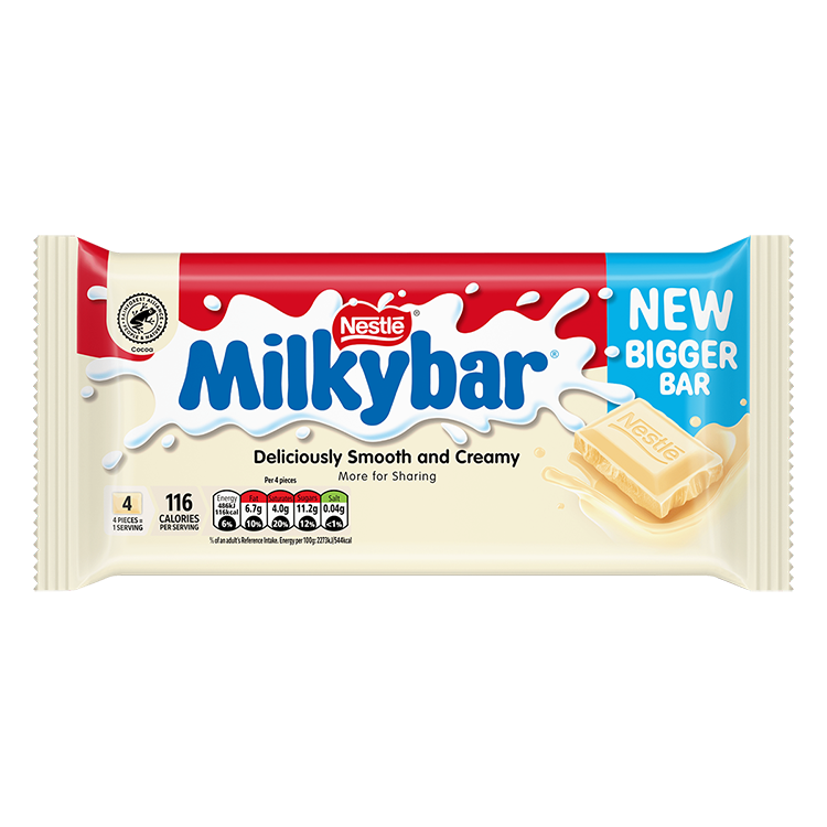 Milkybar Large White Chocolate Bar 150g - Mobile Image