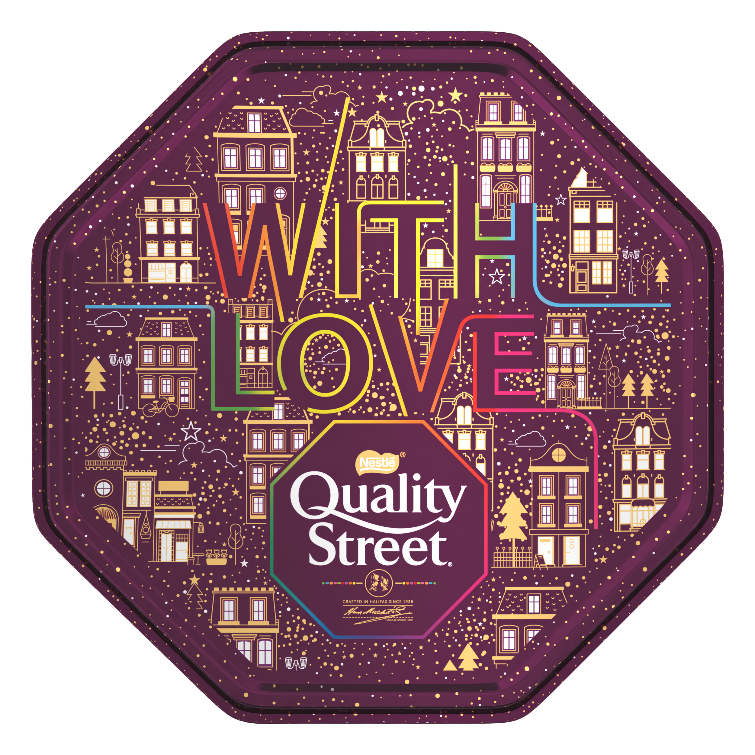 quality street tin