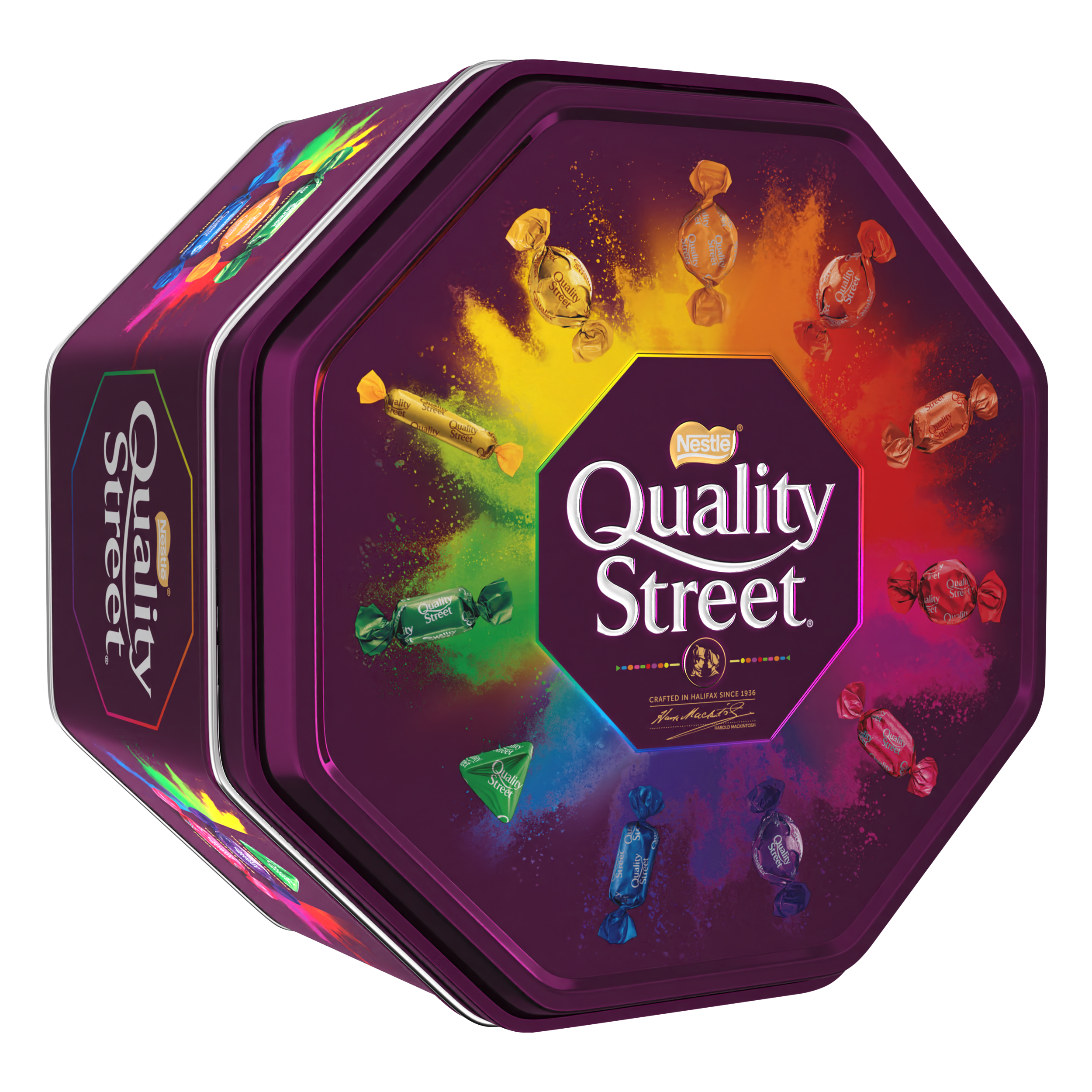 quality street tin