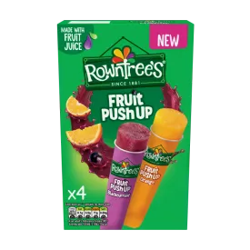 Rowntree's Fruit Push Up Blackcurrant & Orange 4x90ml - Mobile