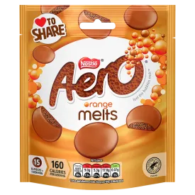 Aero Melts Orange Chocolate Sharing Bag 86g - Mobile