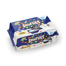 Smarties Vanilla Flavour Yogurt with Mini Smarties 4 x 107g - Mobile Image