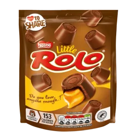 Rolo milk chocolate & caramel sharing bag 103g
