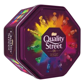 quality street tin